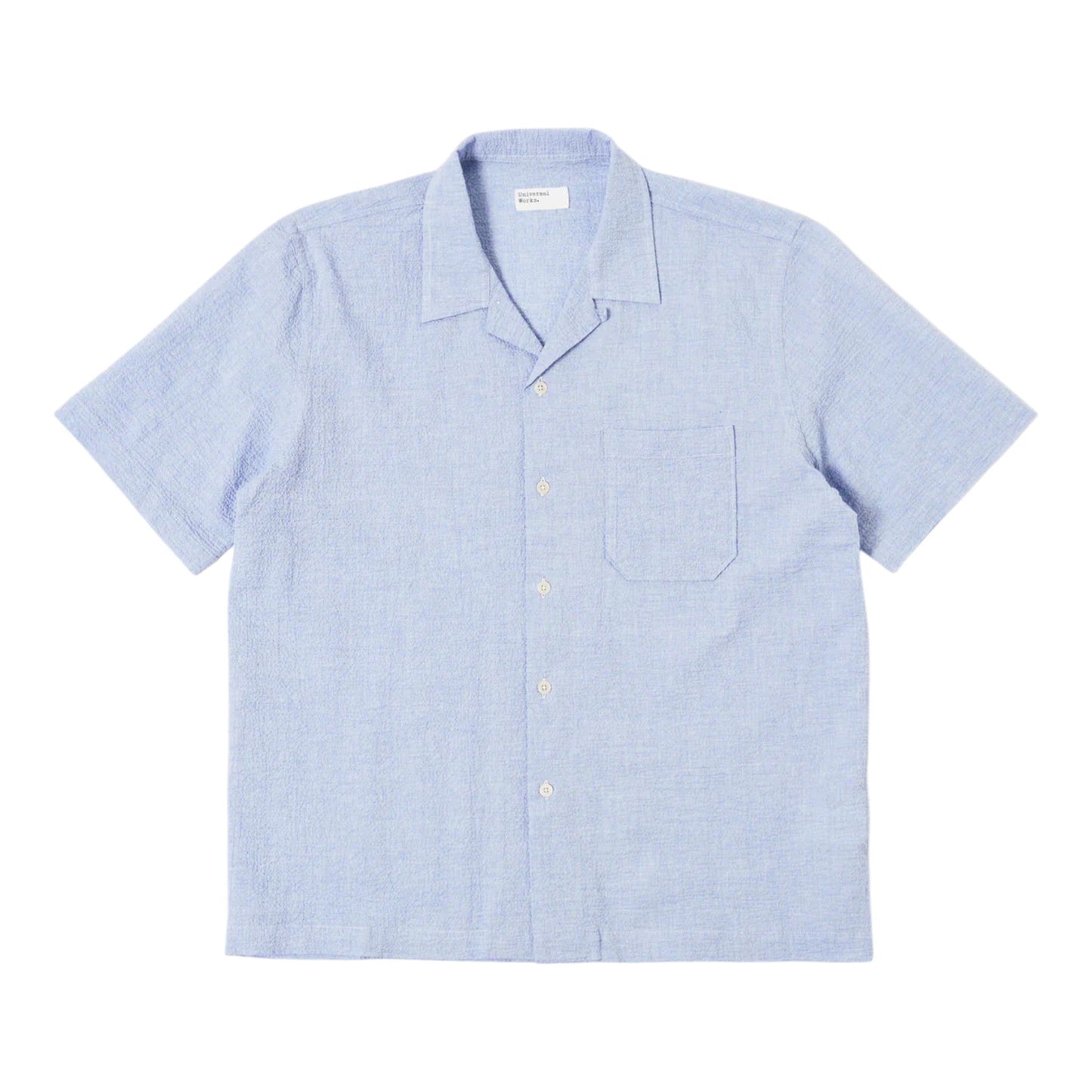 Camicia Universal Works Road Shirt - Pale Blue - Camicie di Universal Works | Francis Concept