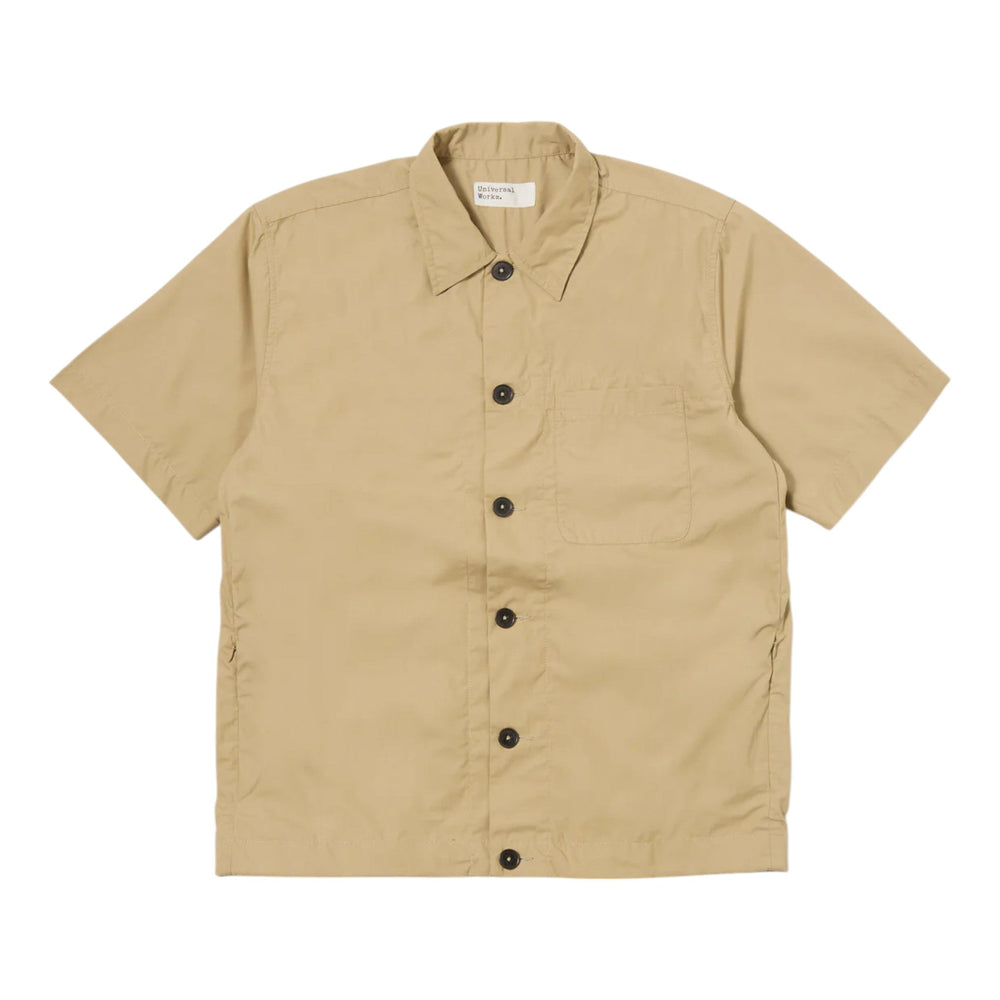 Camicia Universal Works Tech Overshirt - Sand - Camicie di Universal Works | Francis Concept