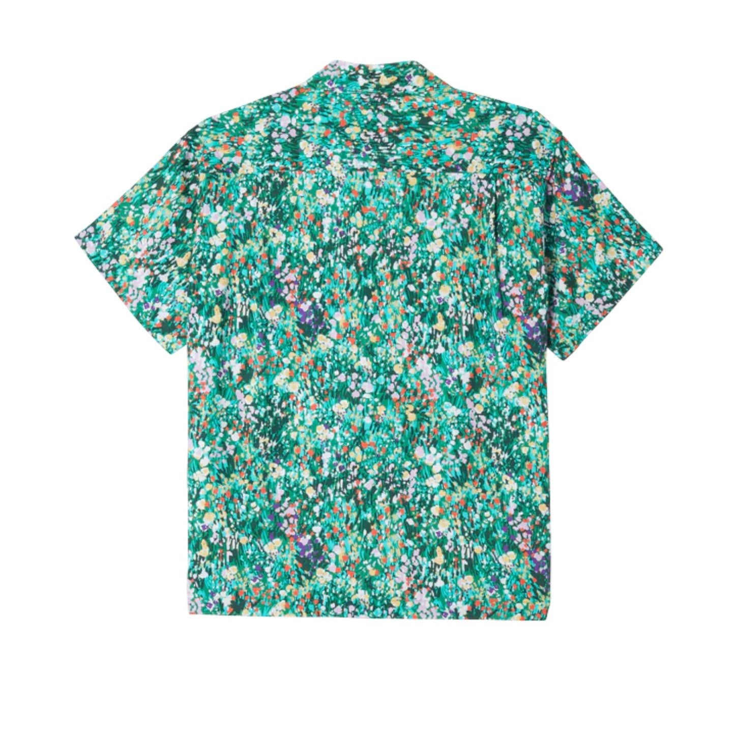 Camicia Uomo Obey Garden Woven Shirt - Verde - Camicie di Obey | Francis Concept