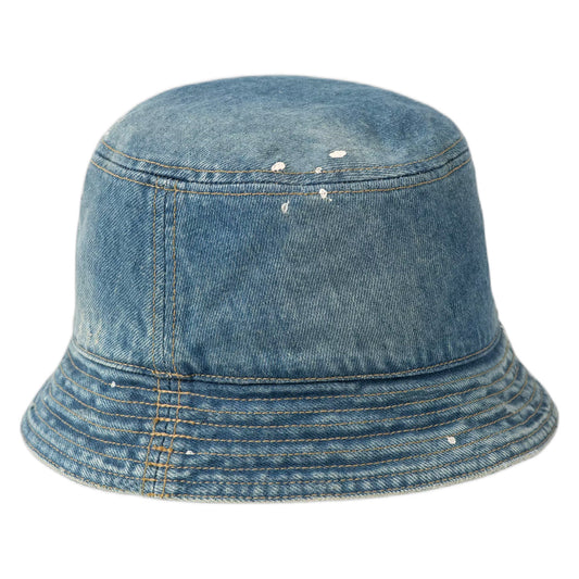 Cappello Carhartt Wip Belmar Bucket Hat - Blue destroy wash, splatter