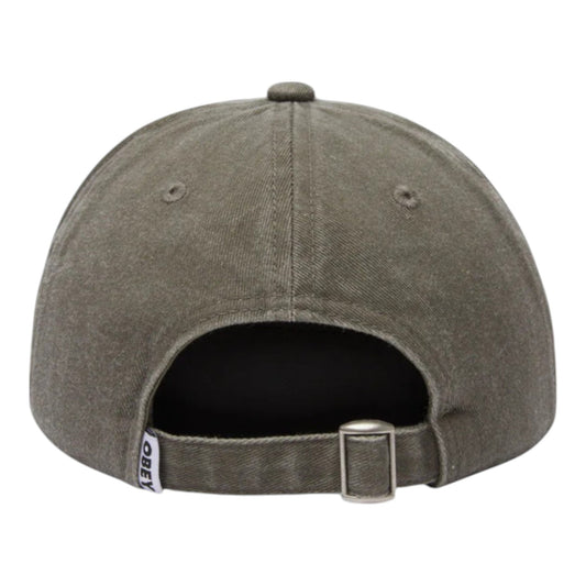 Cappello Obey Pigment Nova 6 Panel Velcro Back - Olive - Cappelli di Obey | Francis Concept