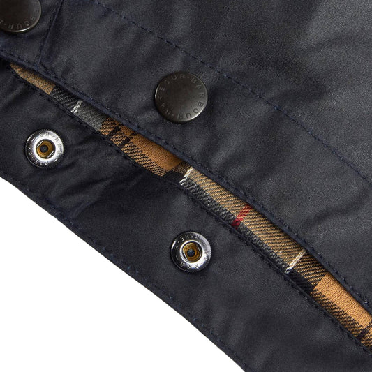 Cappuccio Barbour Waxed Cotton Hood - Navy - Cappelli di Barbour | Francis Concept