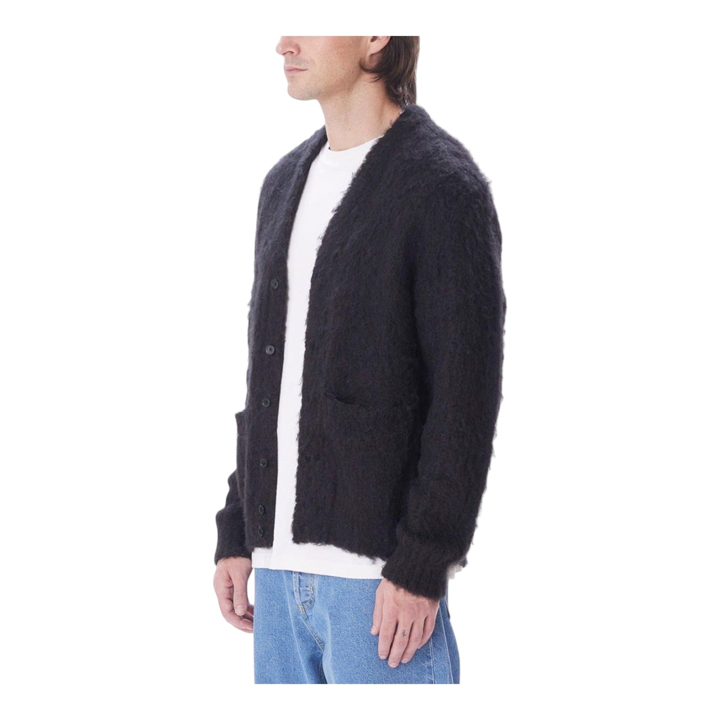 Cardigan Obey Patron Cardigan - Black - Maglieria di Obey | Francis Concept