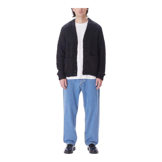 Cardigan Obey Patron Cardigan - Black - Maglieria di Obey | Francis Concept