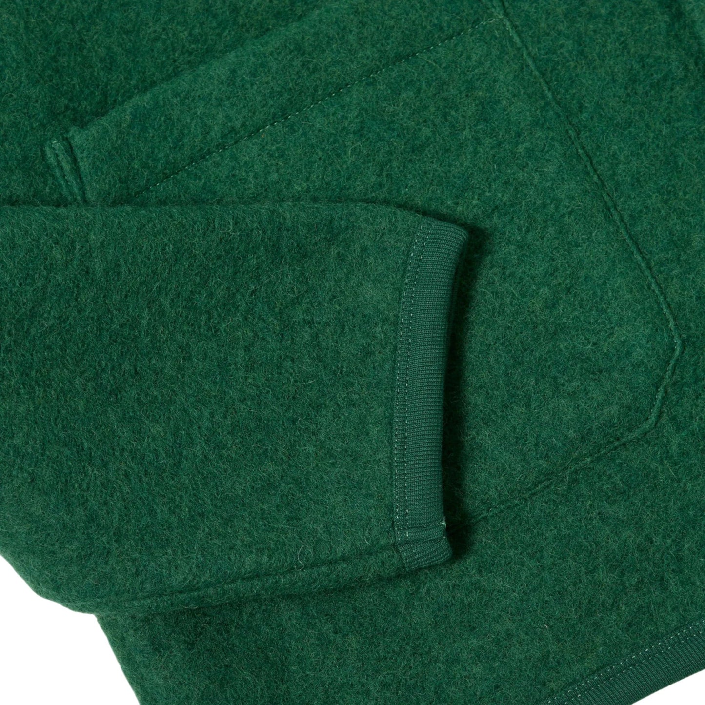 Cardigan Universal Works Wool Fleece - Green - Giacca di Universal Works | Francis Concept