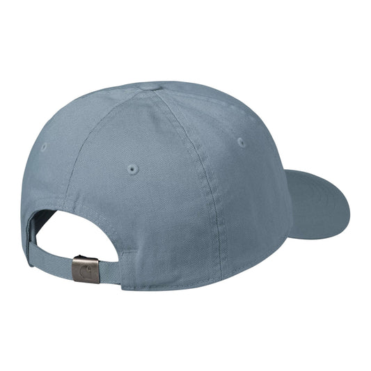 Carhartt Madison Logo Cap - Frosted Blue - Cappelli di Carhartt Wip | Francis Concept