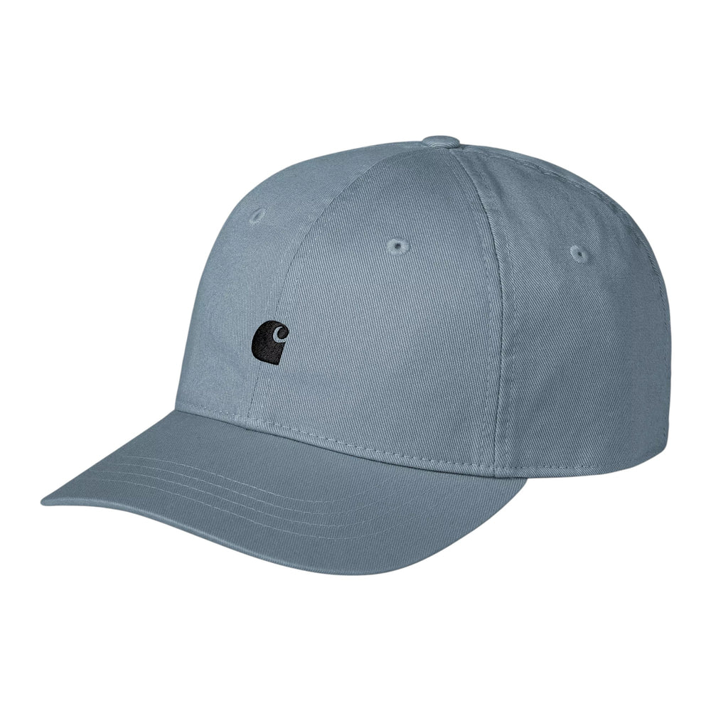 Carhartt Madison Logo Cap - Frosted Blue - Cappelli di Carhartt Wip | Francis Concept