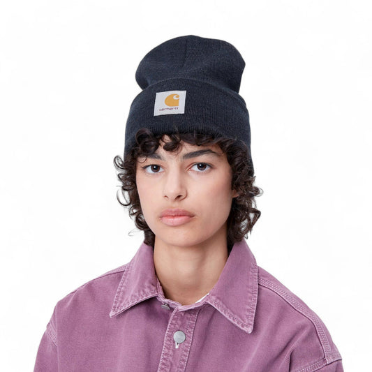 Carhartt Wip Acrylic Watch Hat - Dark Navy Heather - Cappelli di Carhartt Wip | Francis Concept