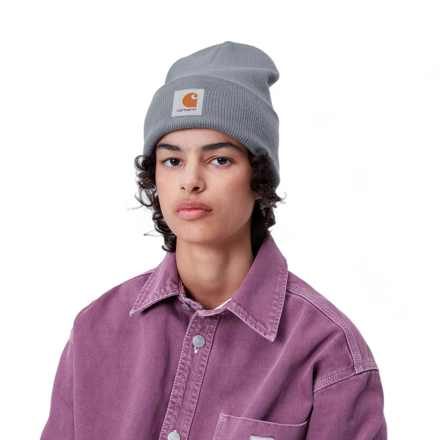 Carhartt Wip Acrylic Watch Hat - Dove Grey - Cappelli di Carhartt Wip | Francis Concept