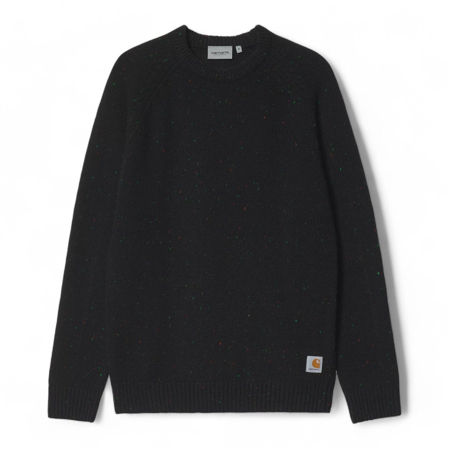 Carhartt Wip Anglistic Sweater - Speckled Black - Maglieria di Carhartt Wip | Francis Concept
