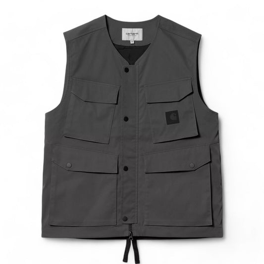 Carhartt Wip Balto Vest - Graphite - Giacche di Carhartt Wip | Francis Concept
