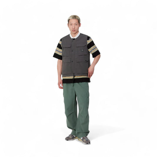 Carhartt Wip Balto Vest - Graphite - Giacche di Carhartt Wip | Francis Concept