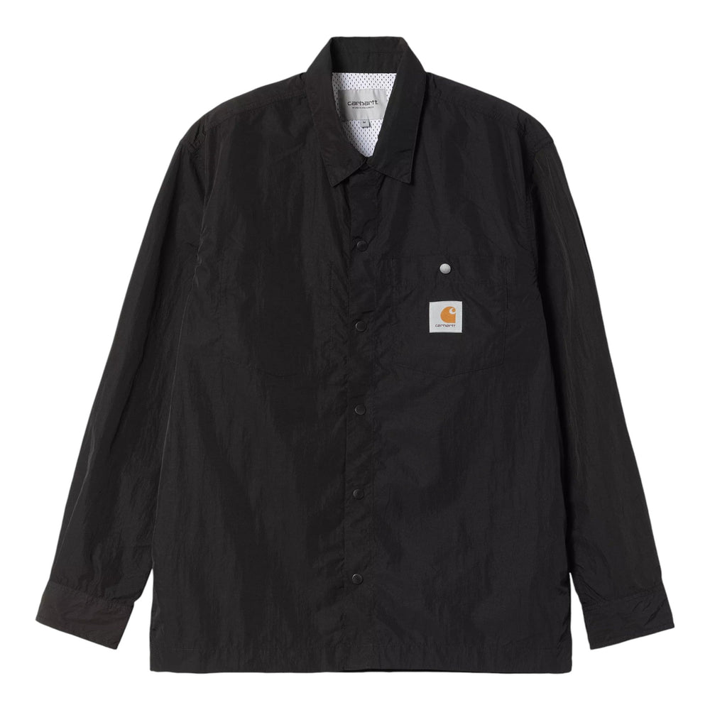 Carhartt Wip Canby Shirt Jac - Black / White - Giacche di Carhartt Wip | Francis Concept