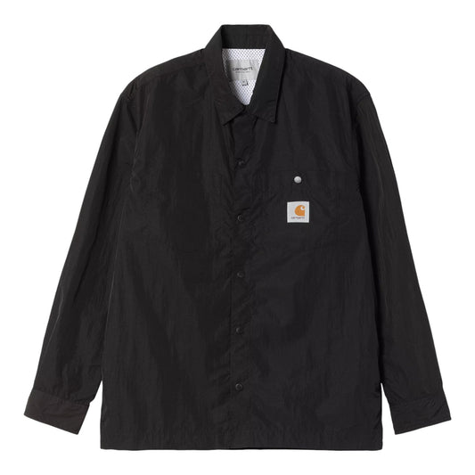 Carhartt Wip Canby Shirt Jac - Black / White - Giacche di Carhartt Wip | Francis Concept