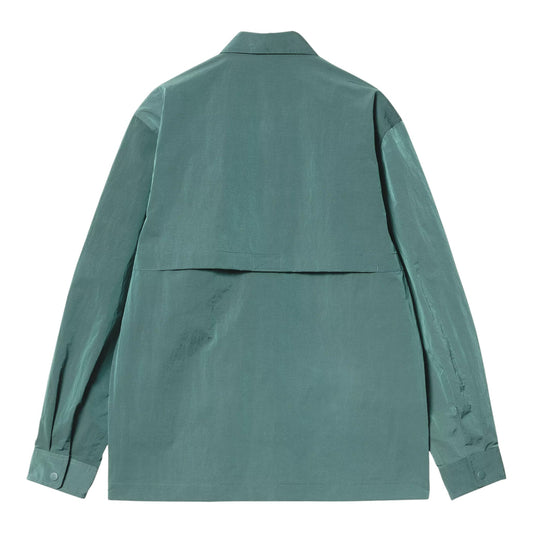 Carhartt Wip Canby Shirt Jac - Silver Pine / White - Giacche di Carhartt Wip | Francis Concept