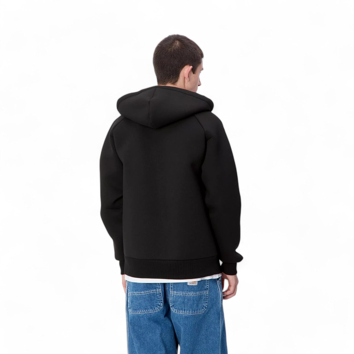 Carhartt Wip Car - Lux Hooded Jacket - Black - Giacche di Carhartt Wip | Francis Concept