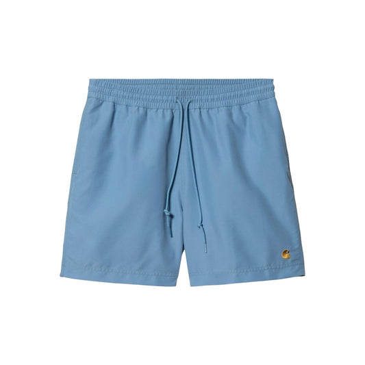 Carhartt Wip Chase Swim Truncks - Piscine / Gold - Costumi di Carhartt Wip | Francis Concept