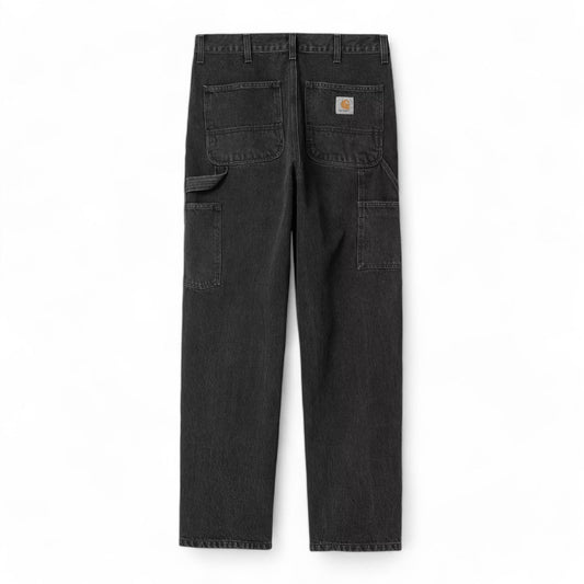 Carhartt Wip Double Knee Pant - Black Stone Washed - Pantaloni di Carhartt Wip | Francis Concept