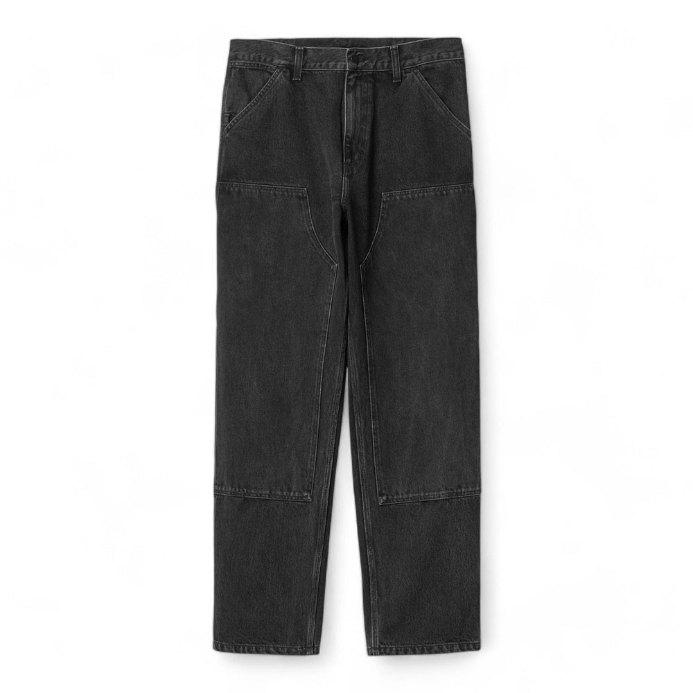 Carhartt Wip Double Knee Pant - Black Stone Washed - Pantaloni di Carhartt Wip | Francis Concept