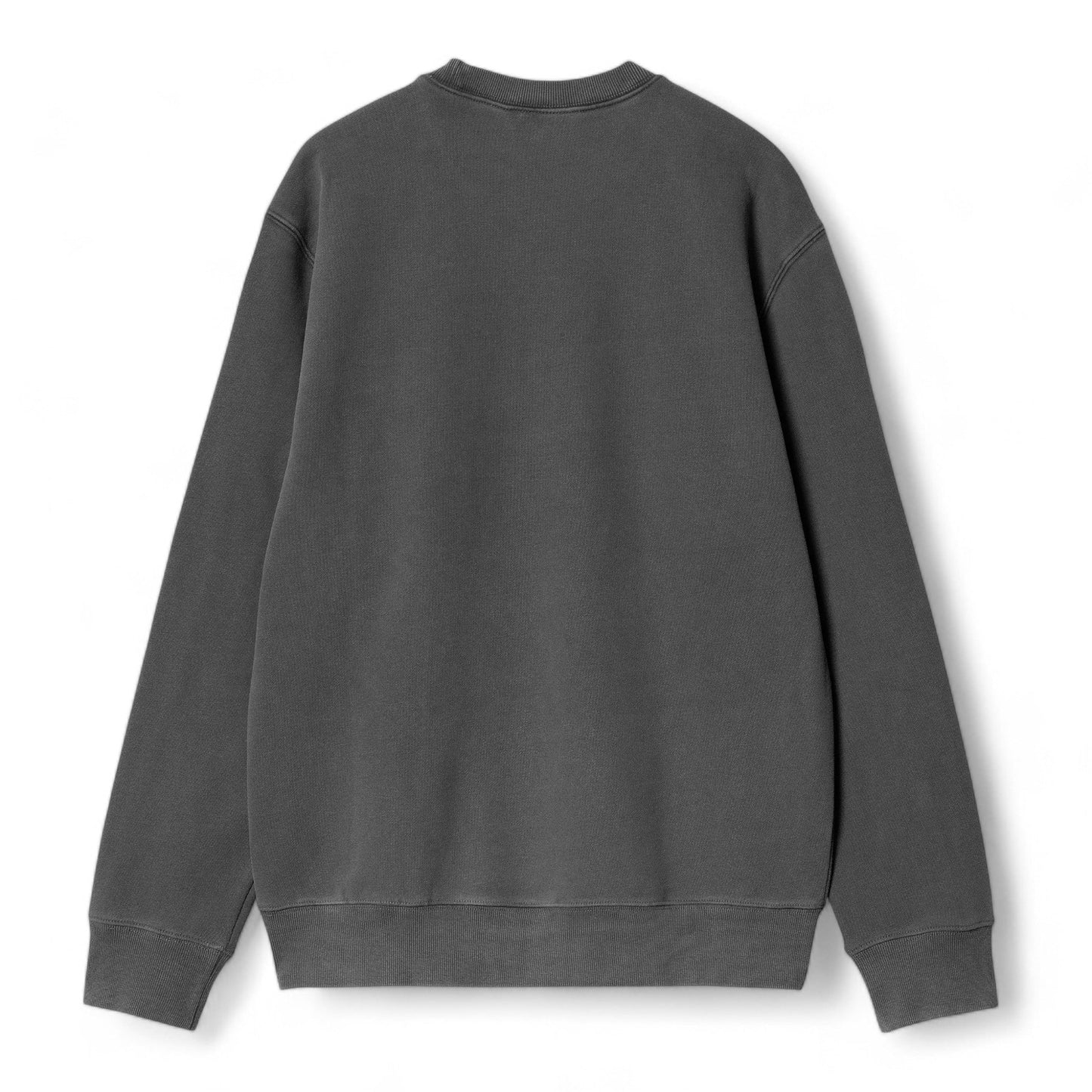 Carhartt Wip Duster Script Sweat - Black (Garment Dyed) - Felpe di Carhartt Wip | Francis Concept