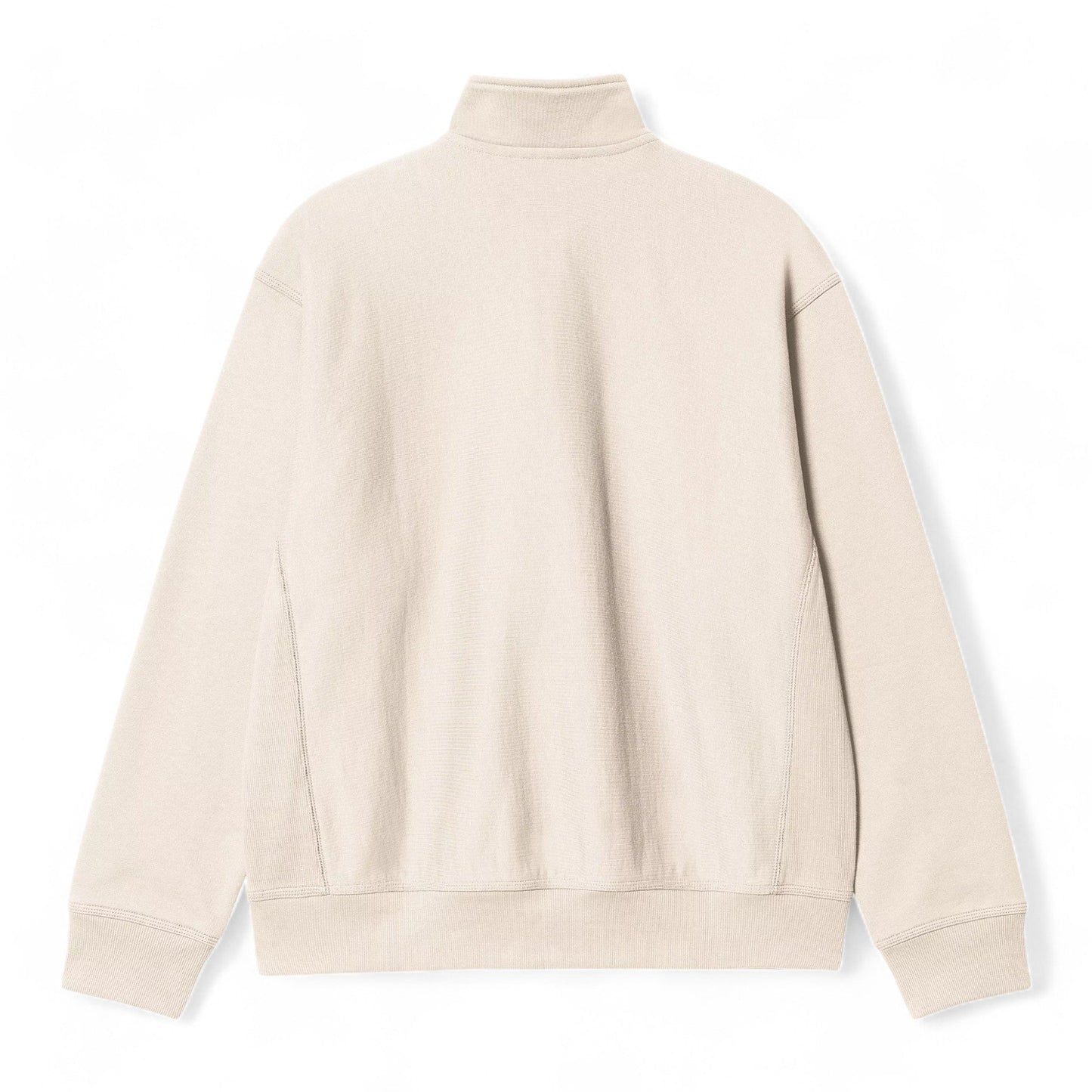 Carhartt Wip Half Zip American Script - Moonbeam - Felpe di Carhartt Wip | Francis Concept