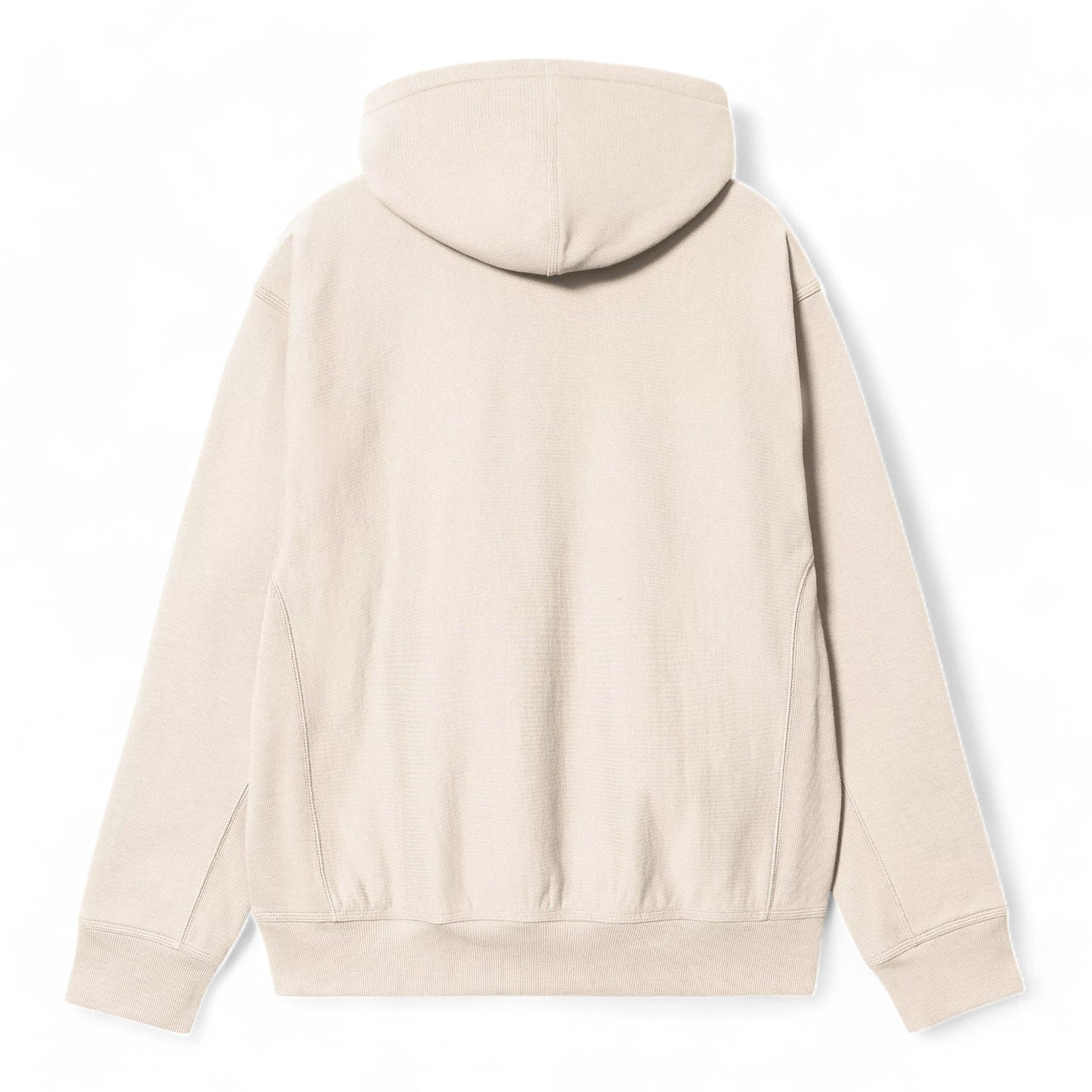 Carhartt Wip Hooded American Script - Moonbeam - Felpe di Carhartt Wip | Francis Concept