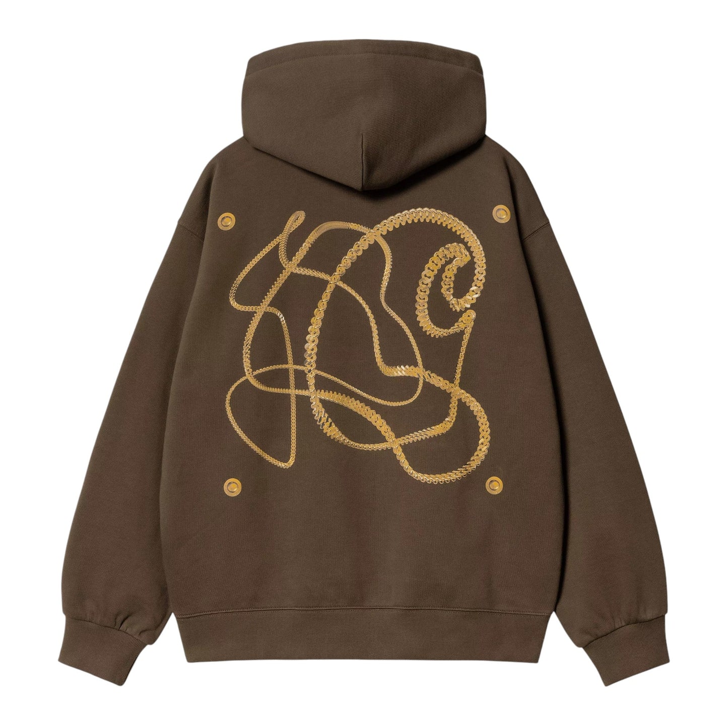 Carhartt Wip Hooded Charm Link Sweat - Liberica - Felpe di Carhartt Wip | Francis Concept