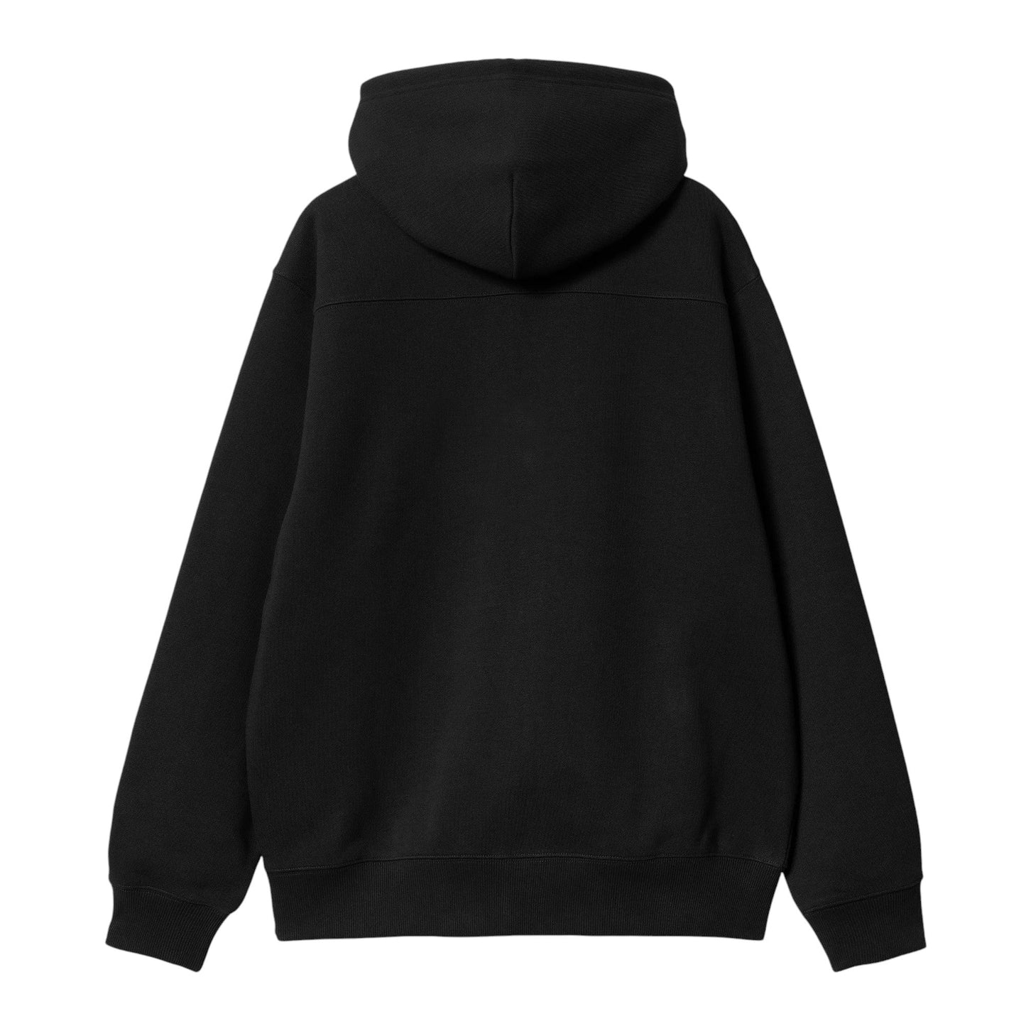 Carhartt Wip Hooded Eldon Sweat Jacket - Black - Felpe di Carhartt Wip | Francis Concept