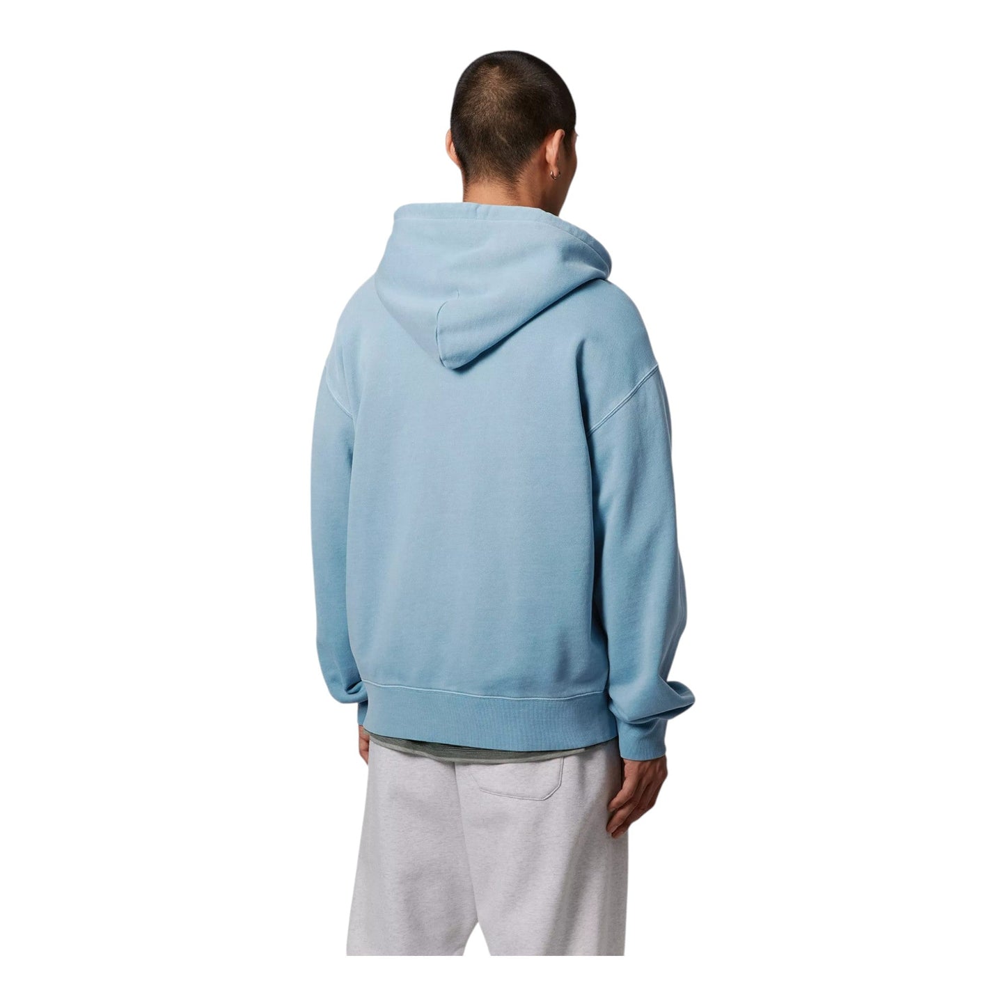 Carhartt Wip Hooded Nelson Jacket - Clay Blue Garment Dyed - Felpe di Carhartt Wip | Francis Concept