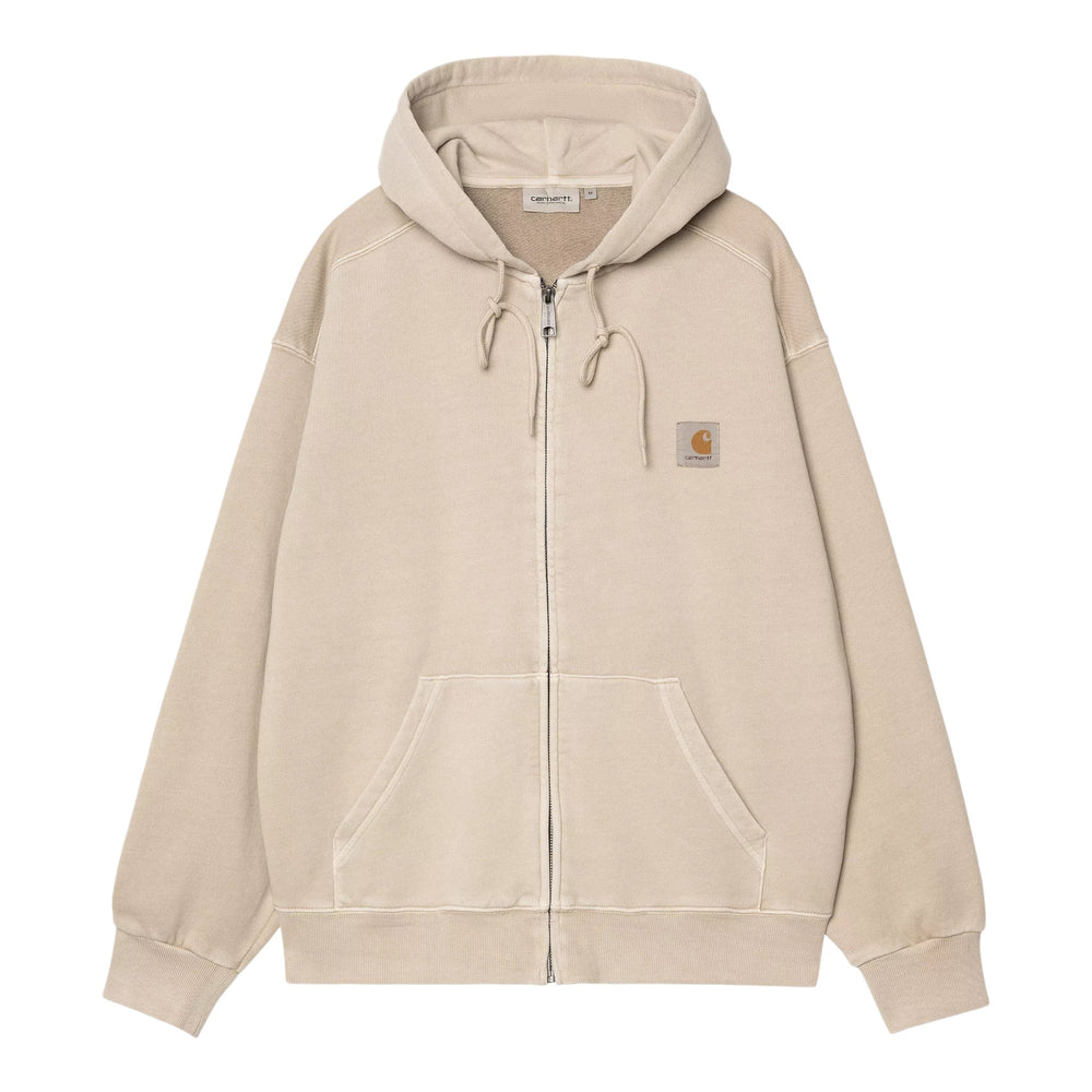 Carhartt Wip Hooded Nelson Jacket - Fleur De Sel Garment Dyed - Felpe di Carhartt Wip | Francis Concept
