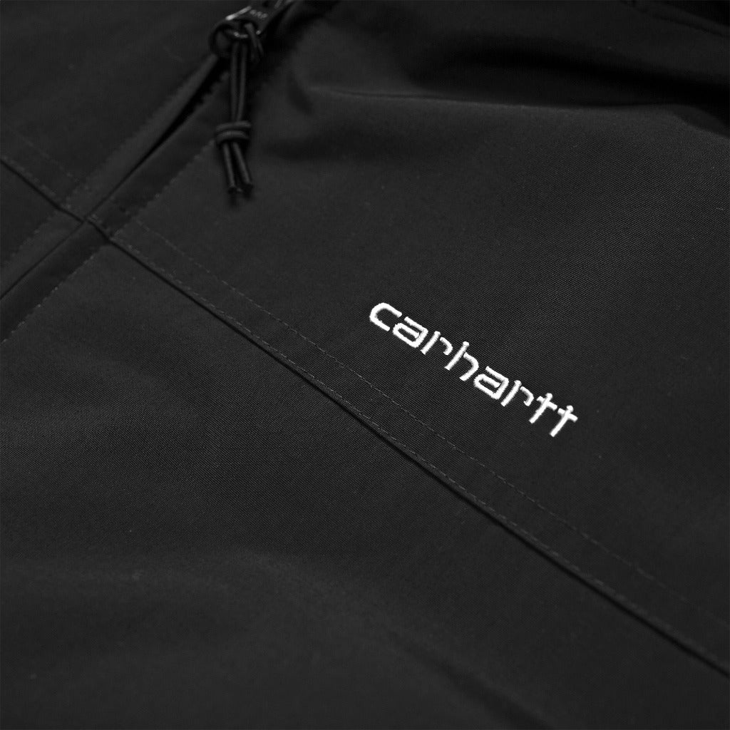 Carhartt Wip Hooded Sail Jacket - Black / White - Giacche di Carhartt Wip | Francis Concept