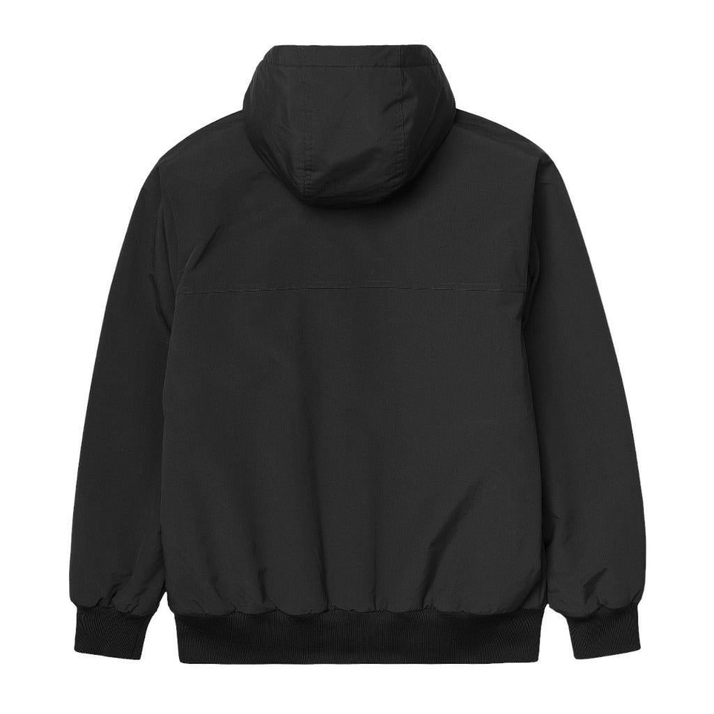 Carhartt Wip Hooded Sail Jacket - Black / White - Giacche di Carhartt Wip | Francis Concept