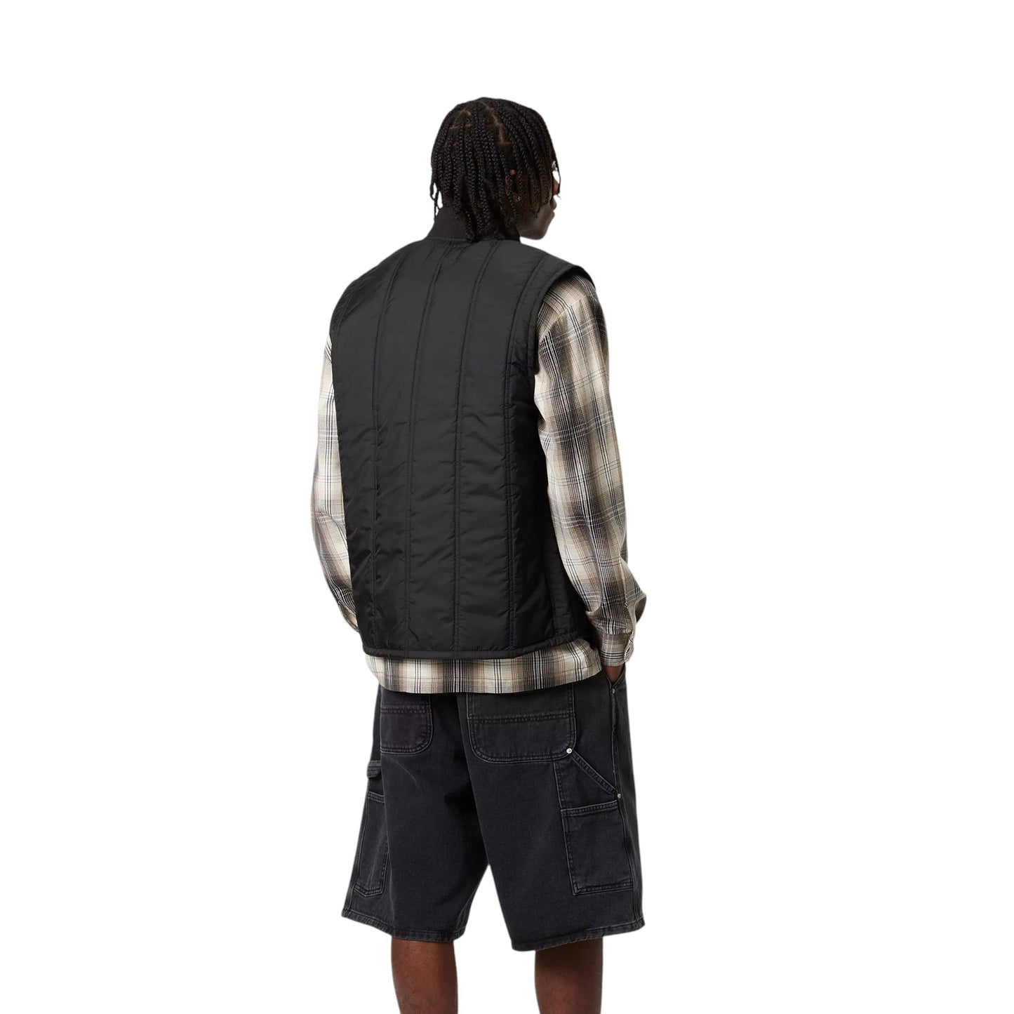 Carhartt Wip Lachlan Vest Liner - Black - Giacche di Carhartt Wip | Francis Concept