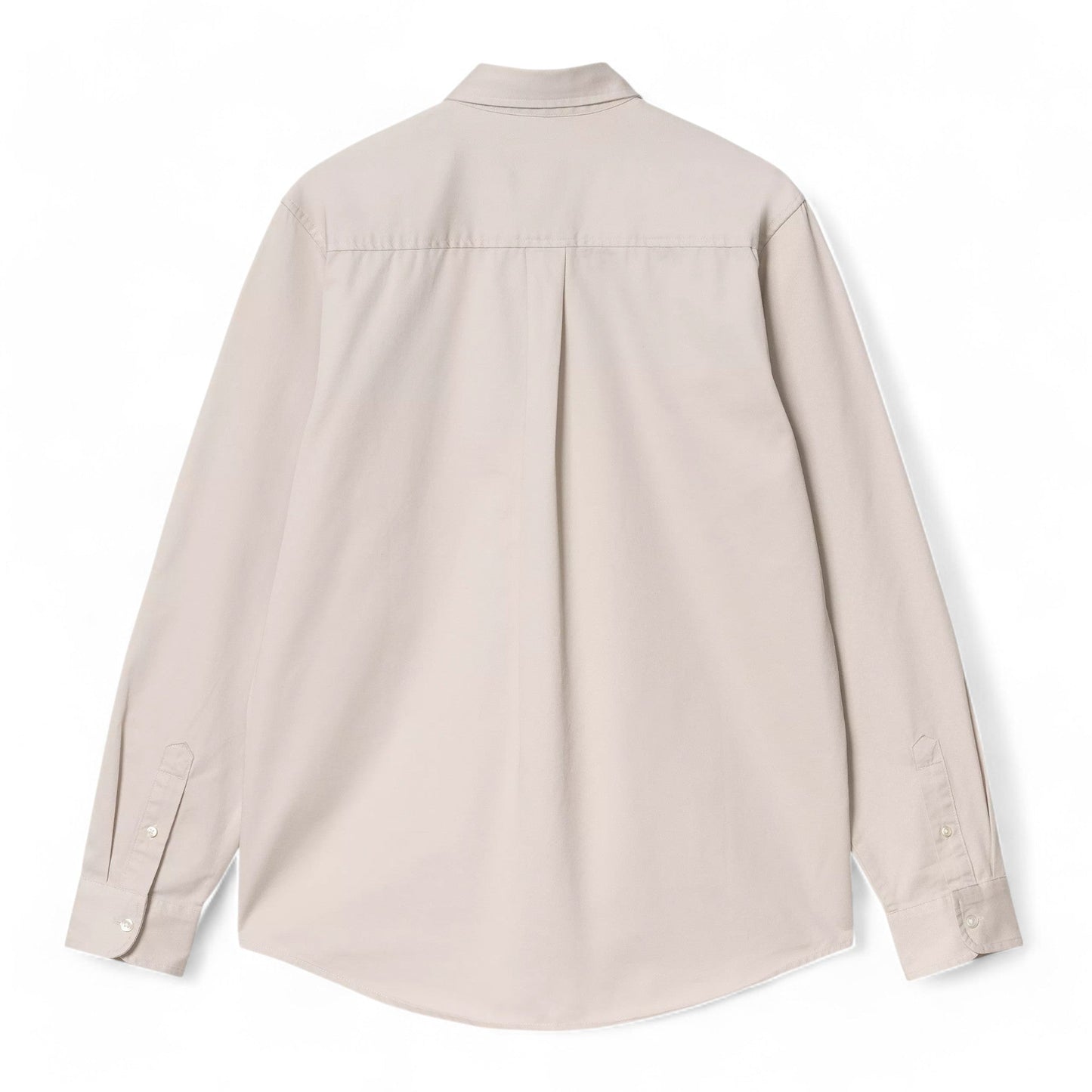 Carhartt Wip L/S Madison Shirt - Moonbeam / Black - Camicie di Carhartt Wip | Francis Concept