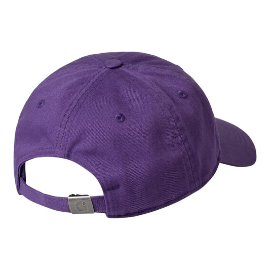 Carhartt Wip Madison Logo Cap - Huckleberry / White - Cappelli di Carhartt Wip | Francis Concept