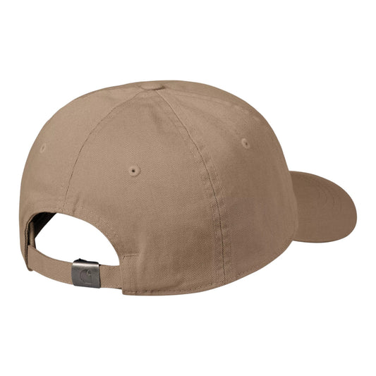 Carhartt Wip Madison logo Cap - Leather / White - Cappelli di Carhartt Wip | Francis Concept
