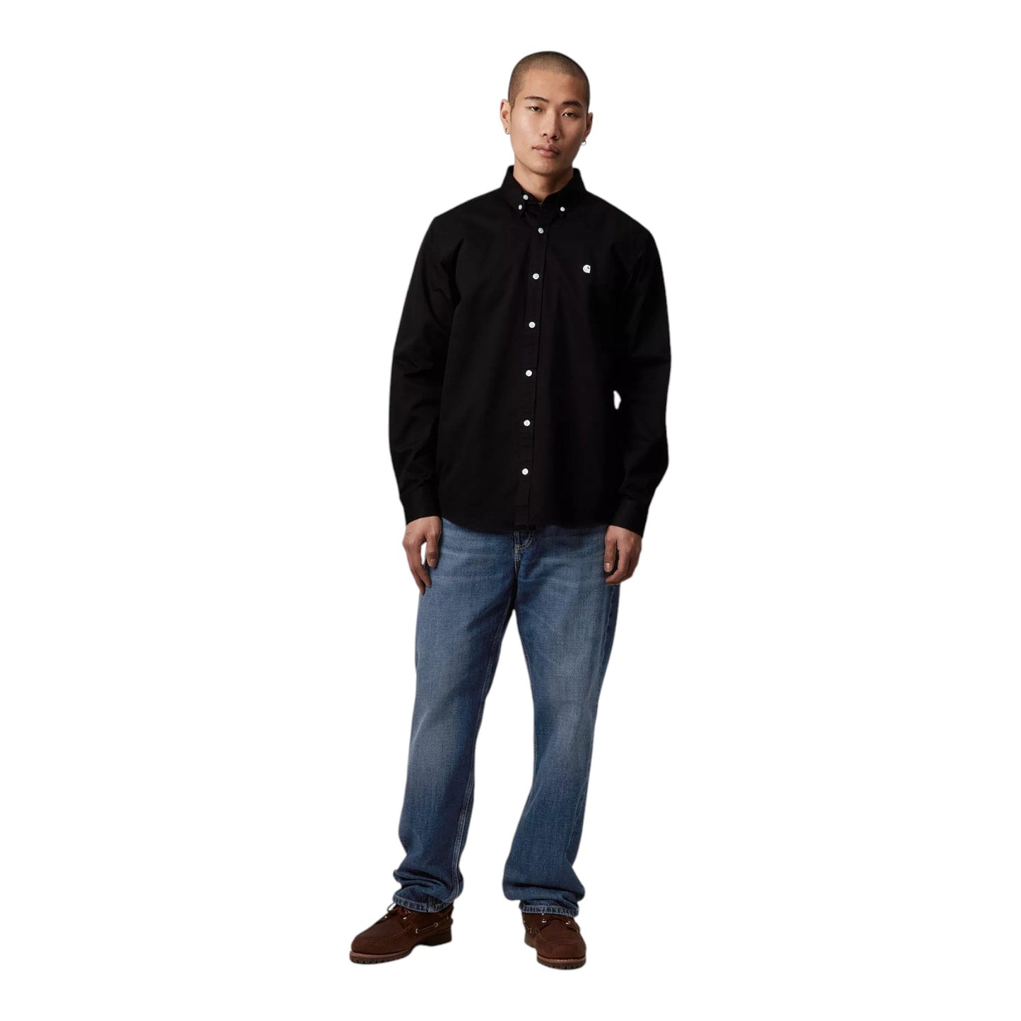 Carhartt Wip Marlow Pant - Blue Dark Used Wash - Pantaloni di Carhartt Wip | Francis Concept