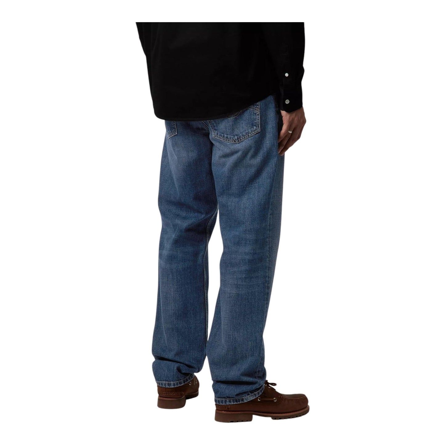 Carhartt Wip Marlow Pant - Blue Dark Used Wash - Pantaloni di Carhartt Wip | Francis Concept