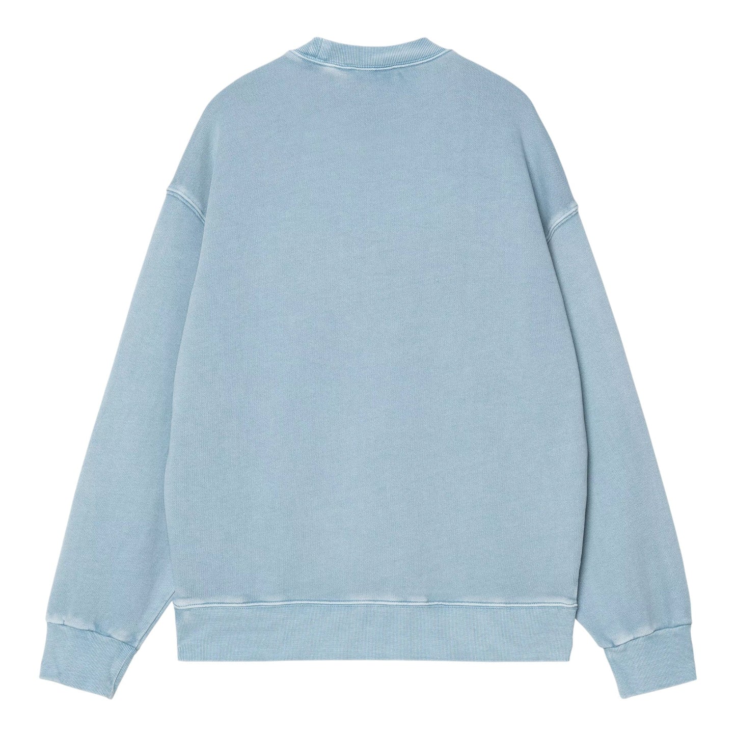 Carhartt Wip Nelson Sweat - Clay Blue Garment Dyed - Felpe di Carhartt Wip | Francis Concept