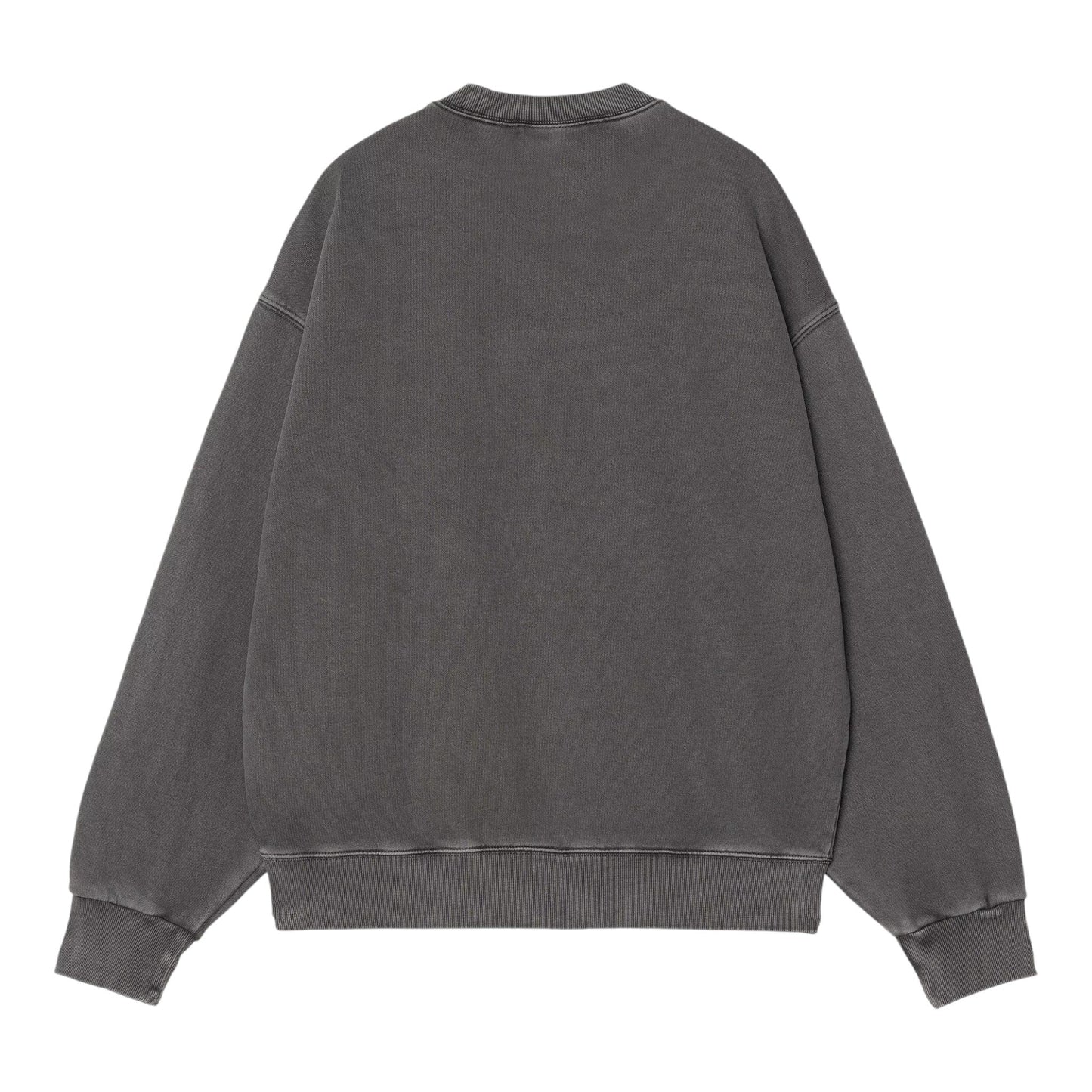 Carhartt Wip Nelson Sweat - Graphite Garment Dyed - Felpe di Carhartt Wip | Francis Concept