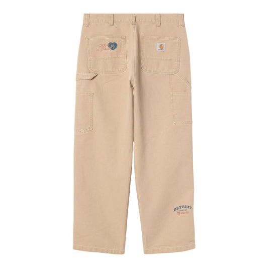 Carhartt Wip OG Single Knee Graphic Pant - Dusty H Brown Heavy Stone Wash - Pantaloni di Carhartt Wip | Francis Concept