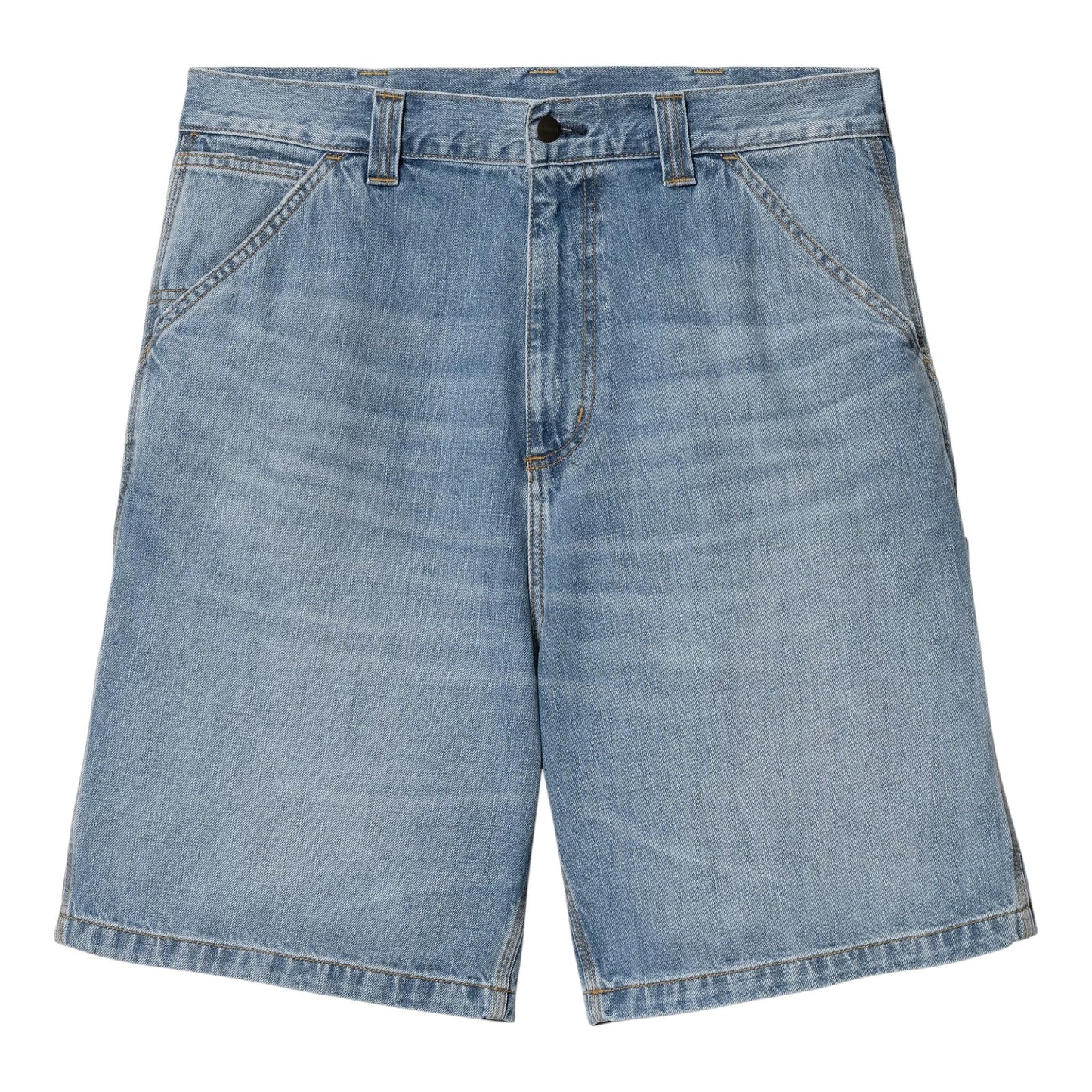 Carhartt Wip Og Single Knee Short - Blue Burst Washed - Bermuda di Carhartt Wip | Francis Concept