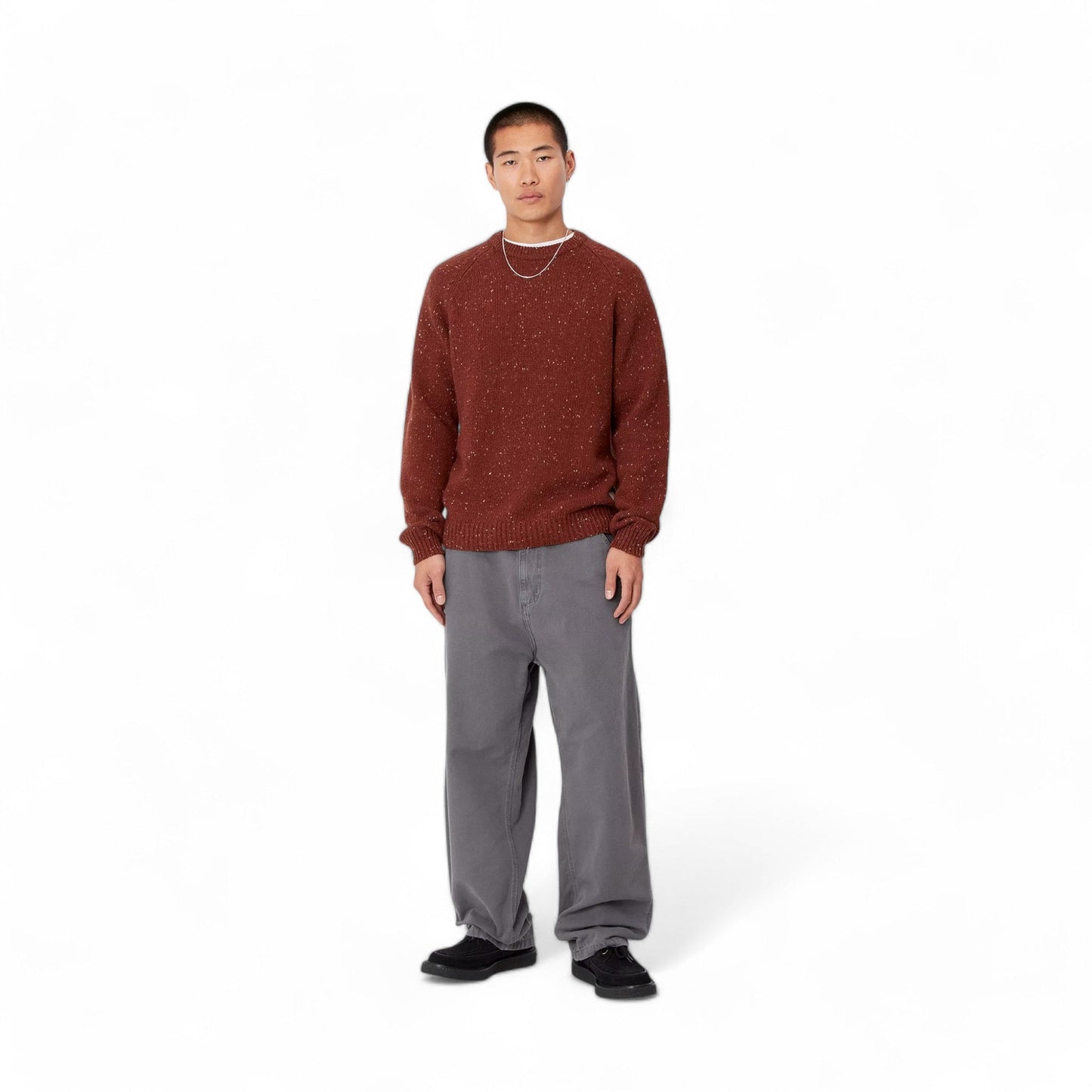 Carhartt Wip OG Sinle Knee Pant - Graphite Stone Dyed - Pantaloni di Carhartt Wip | Francis Concept