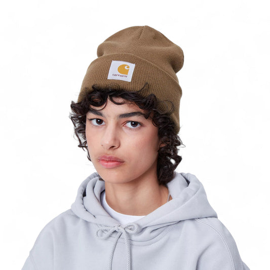 Carhartt Wip Short Watch Hat - Chocolate - Cappelli di Carhartt Wip | Francis Concept