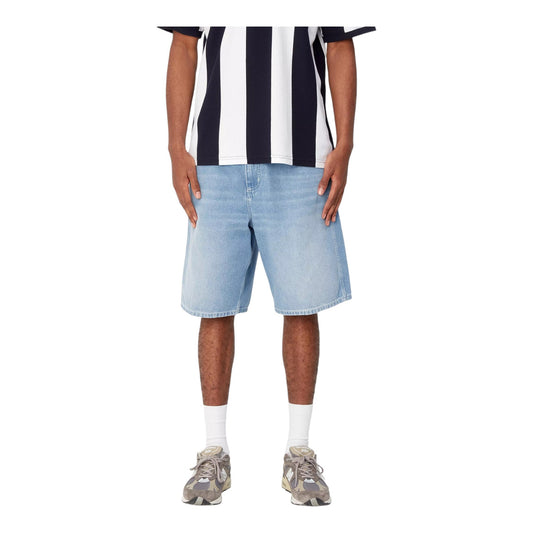 Carhartt Wip Simple Short - Blue Light True Washed - Bermuda di Carhartt Wip | Francis Concept