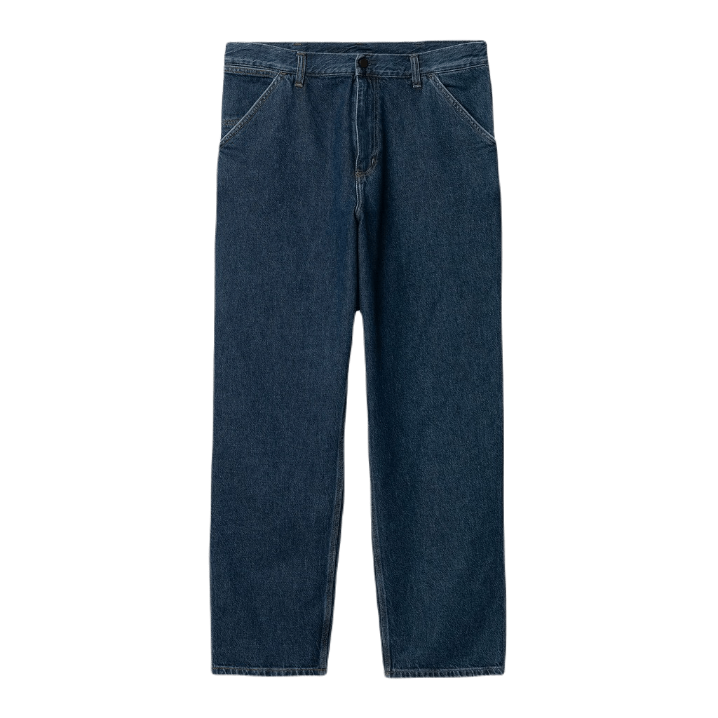 Carhartt Wip Single Knee Pant - Blue stone washed - Pantaloni di Carhartt Wip | Francis Concept