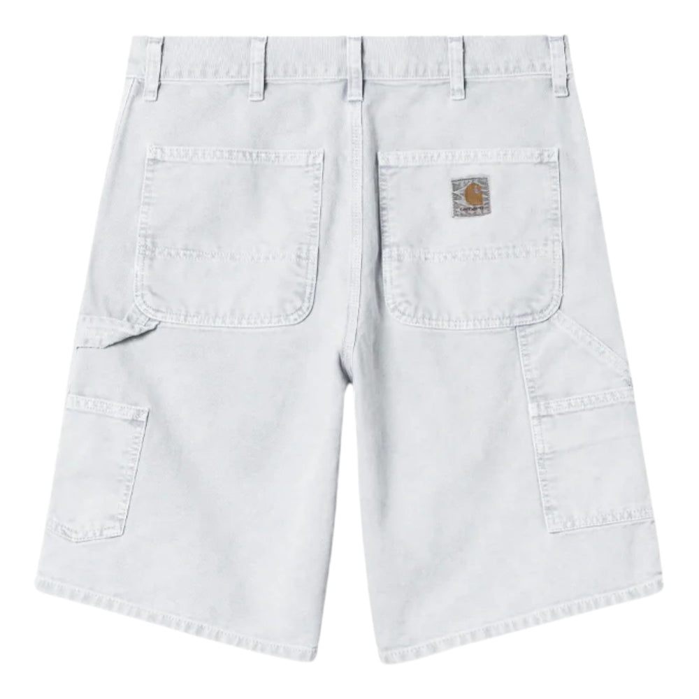 Carhartt Wip Single Knee Short - Black Chalk Wash - Bermuda di Carhartt Wip | Francis Concept