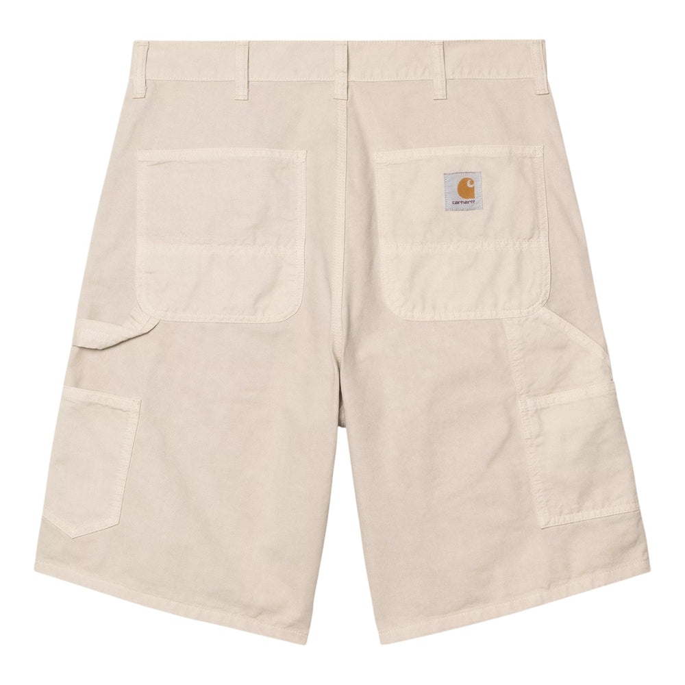 Carhartt Wip Single Knee Short - Fleur De Sel Garment Dyed - Bermuda di Carhartt Wip | Francis Concept