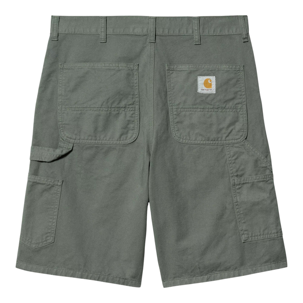 Carhartt Wip Single Knee Short - Park Garment Dyed - Bermuda di Carhartt Wip | Francis Concept