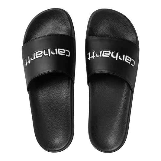 Carhartt Wip Slippers - Black/White - Scarpe di Carhartt Wip | Francis Concept